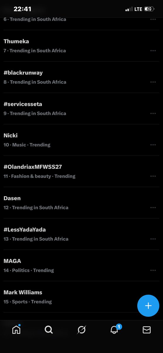 KelshiaK1174's tweet photo. @velvet_rheal #Olandria is trending number 11 in South Africa, are we ready for #OlandriaxMFWSS27 https://t.co/BjVtgLlqMt