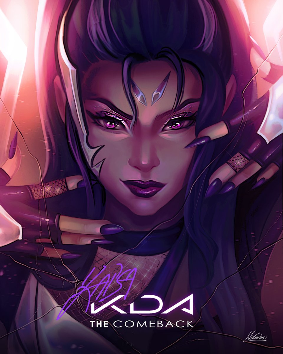 nikkotari's tweet photo. K/DA the Comeback!!! https://t.co/EUNrr8hNTM