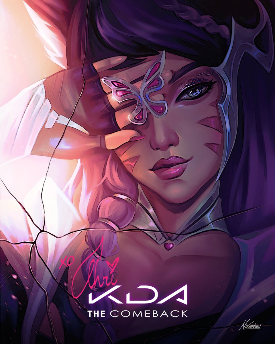nikkotari's tweet photo. K/DA the Comeback!!! https://t.co/EUNrr8hNTM