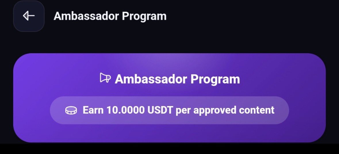 Ciphercore_X's tweet photo. Ultra Wallet is paying $10 per post 💰

Here’s how to earn 👇

1️⃣ Join the Ultra Wallet mini app on Telegram
👉 https://t.co/3met2yO4nQ

2️⃣ Go to Profile → Contest → Ambassador
Apply once with your community details.

3️⃣ Choose the platform you want to post on.

4️⃣ Create your post about Ultra Wallet and tap Start.

5️⃣ Get approved → Claim your USDT reward 💸

6️⃣ Repeat after the cooldown period 🔄

Simple way to monetize your content.

You’re welcome 🤝