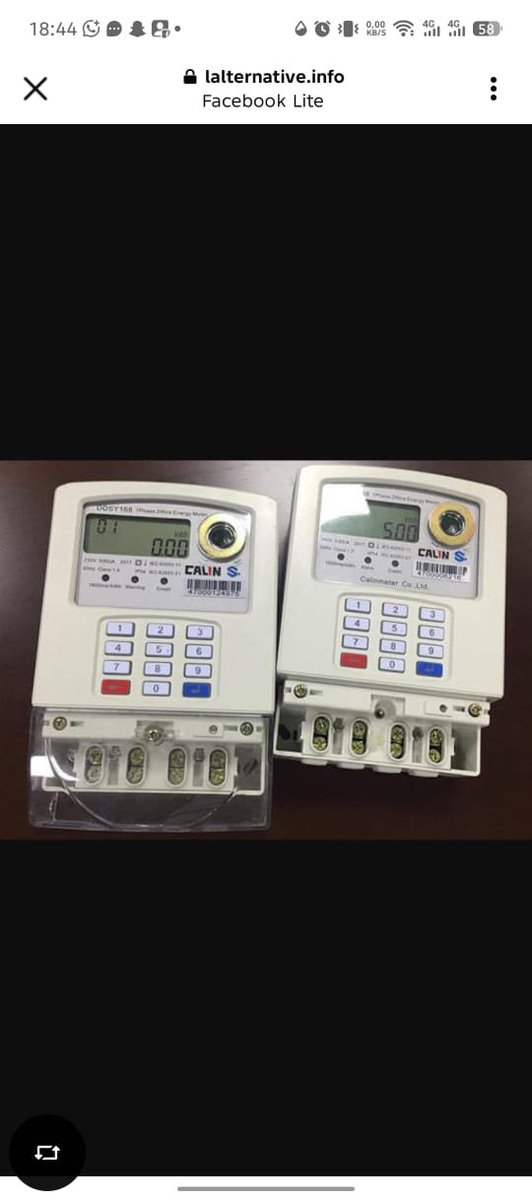 DAOAKIZOU90's tweet photo. Le réseau électrique togolais passe à l’intelligence !
200 compteurs intelligents prévus pour mieux suivre la consommation et réduire les pertes.
#Togo
#CEET https://t.co/QczR6CPAyi
