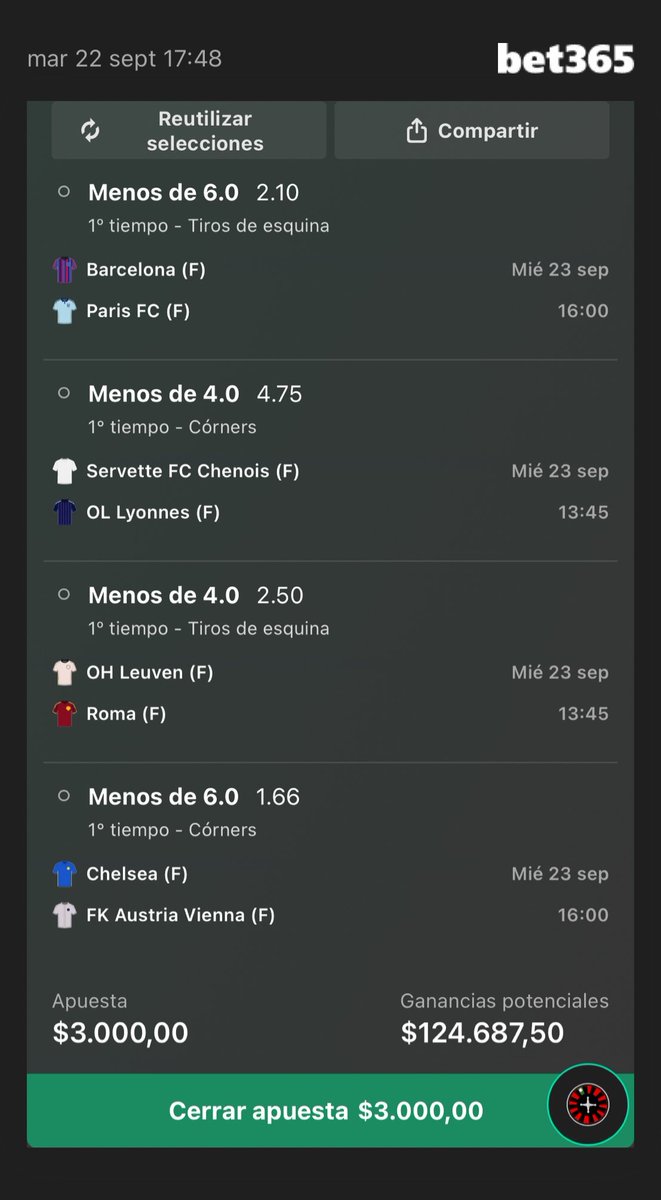 LOSPRIMOSBET's tweet photo. FUTBOL FEMENINO ⚽️

CUOTA 41.56 

hoy pagó, porque no mañana?

Agregar a su boleto de apuestas: https://t.co/suJb0adKnG https://t.co/yg4hqKm9mx