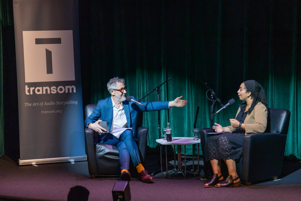 Transom_org's tweet photo. That's a wrap on Transom 25. 🧡

25 yrs, 1 unforgettable weekend in Woods Hole — talks, live shows, and a big tribute to founder Jay Allison. A few favorite moments 📻

Thank you to all who came. The next 25 yrs happen because this community shows up: https://t.co/umXhKbhzrX https://t.co/6eFM27vHYB