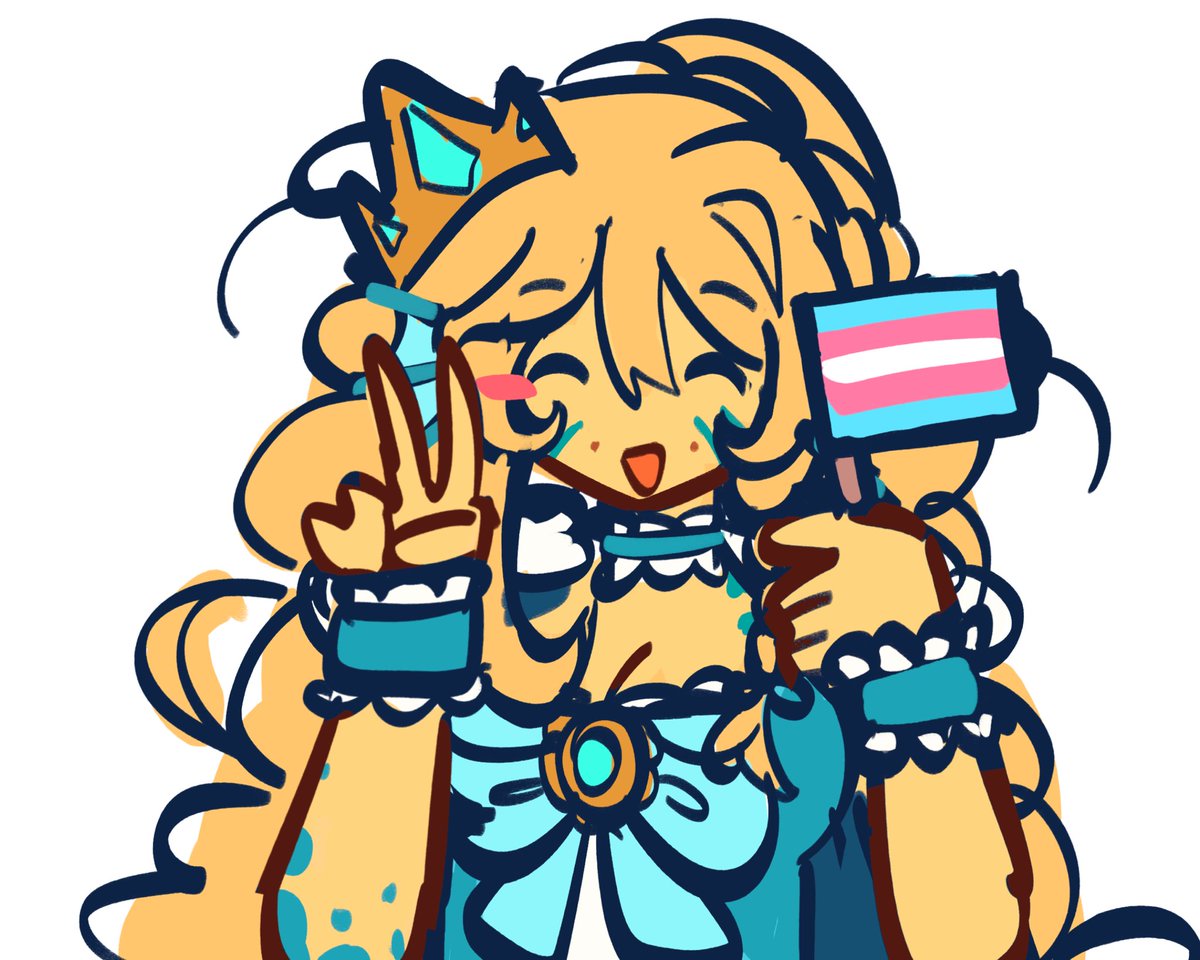 robotoaya's tweet photo. CONGRATS ON UR TRANSITION QUEEN!!! #princezamfanart https://t.co/CfqVNo6Fwt