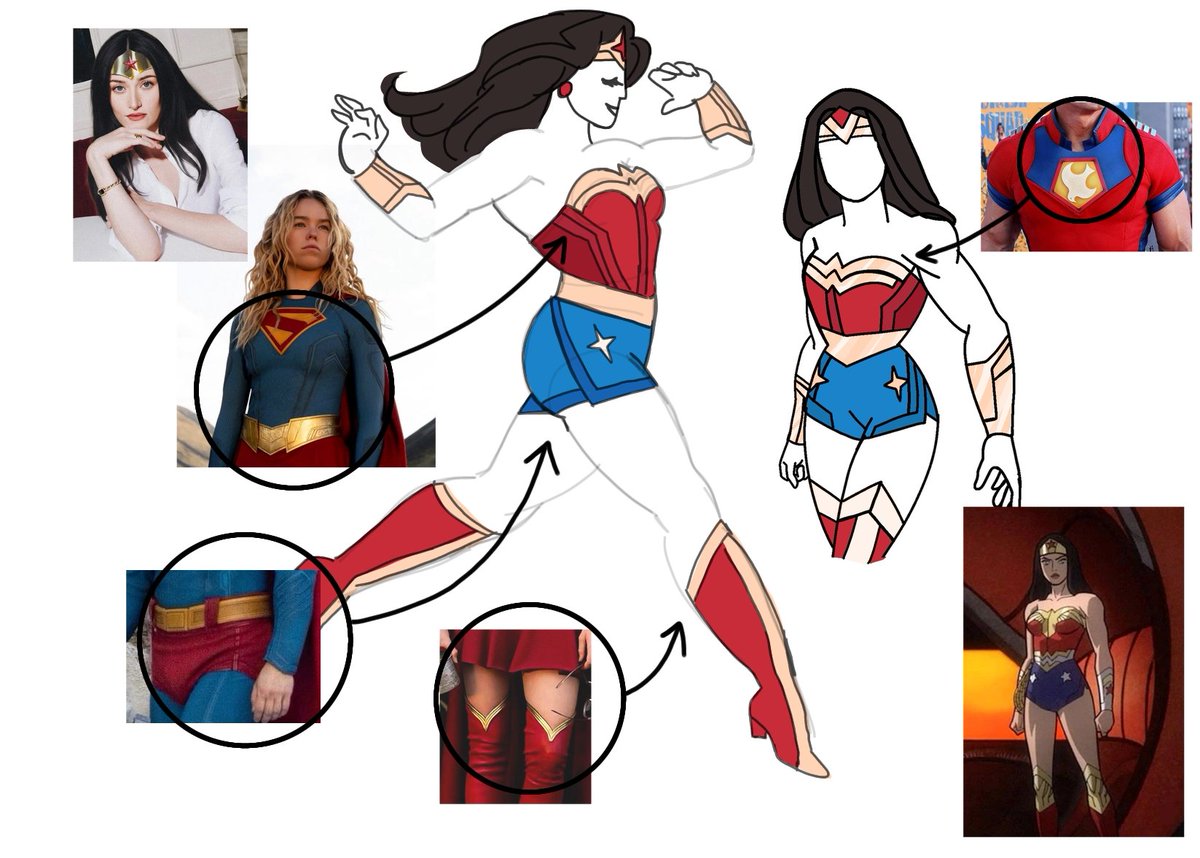 DevilELGay's tweet photo. Mis predicciones (para nada realistas) del traje de Wonder woman en el Dcu
Si es que siquiera aparece https://t.co/TuOVYjs14u