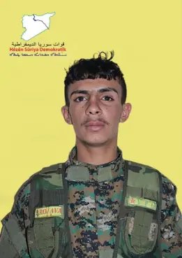 PakrewanRoj's tweet photo. Nasnav
Zagros Hesekê
Nav û Paşnav
Yasir El Midhî
Navê Dayikê
Nuriye
Navê Bav
Xelîl
Cih û Dîroka Şehadetê
Til Temir | 25’ê Îlona 2021 https://t.co/OR68SFbn4Y