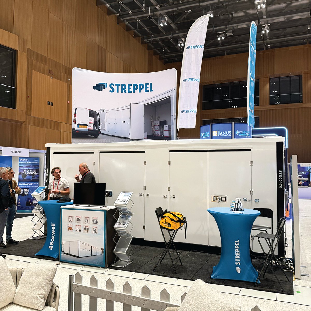 BoxwellStorage's tweet photo. Day 1 of #FEDESSA2026! 🇩🇪

BoxtoberFest is underway with our partners at Streppel. Stop by Booth #8 to meet the team and check out our external storage solutions!

#BoxtoberFest #SelfStorage #Boxwell #SelfStockage #StorageSolutions #Trasteros https://t.co/n9CimZV2iL