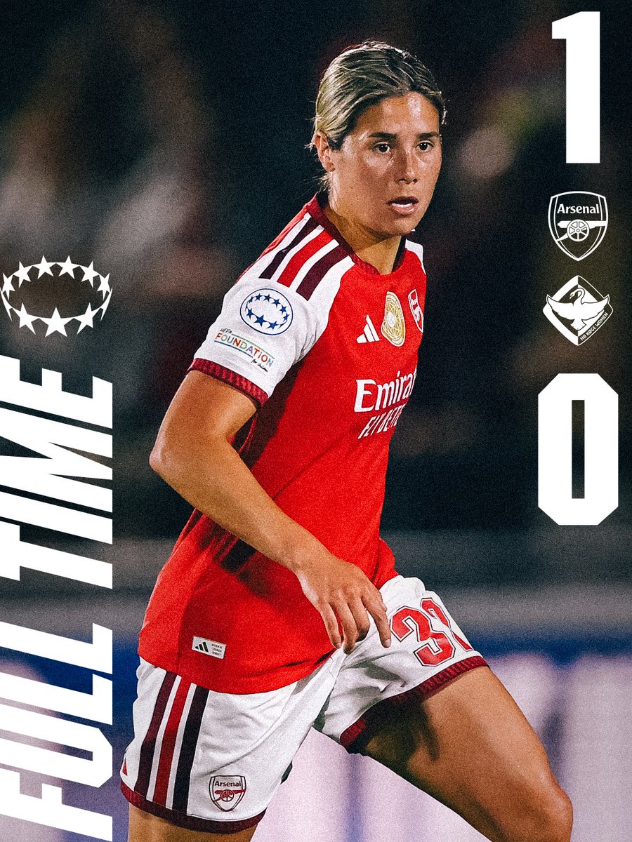 ArsenalWFC's tweet photo. PUSHED 'TIL THE END 👊 https://t.co/orhyMlI1Md