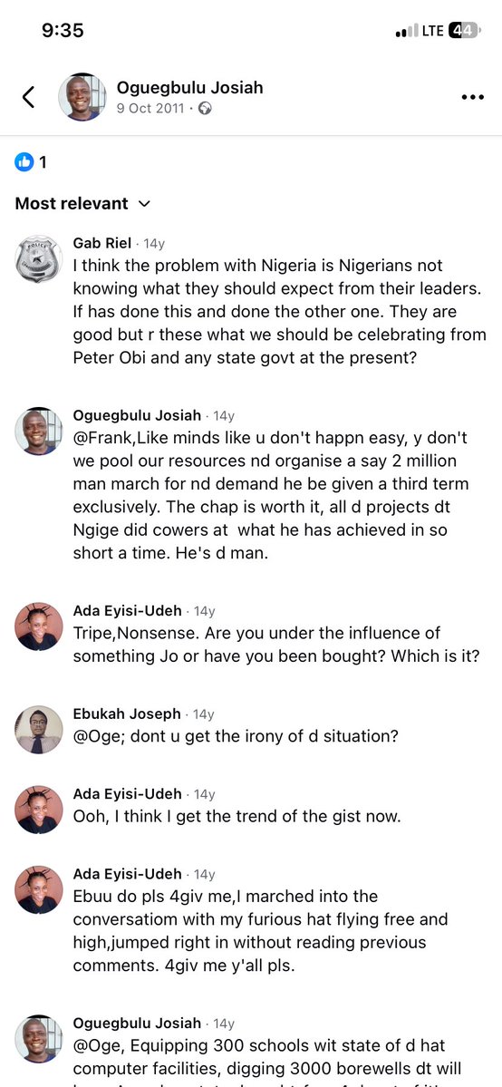 ADEkuunley's tweet photo. @egi_nupe Tons of this in the past… politics is Tribal mehn https://t.co/XeSN4gnlOh