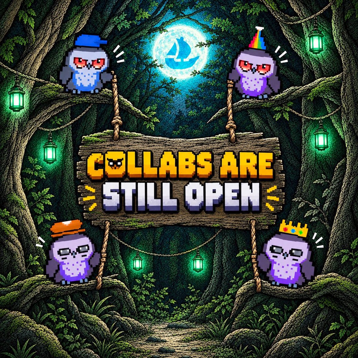 realowlforge's tweet photo. OWL FORGE 🦉 
GTD collab spots are still open, if you run a community and want in, DM us
The site is live, FCFS whitelist registration is open now too
https://t.co/aXJtYTtOQ8 https://t.co/mSQ1YqU9Z7