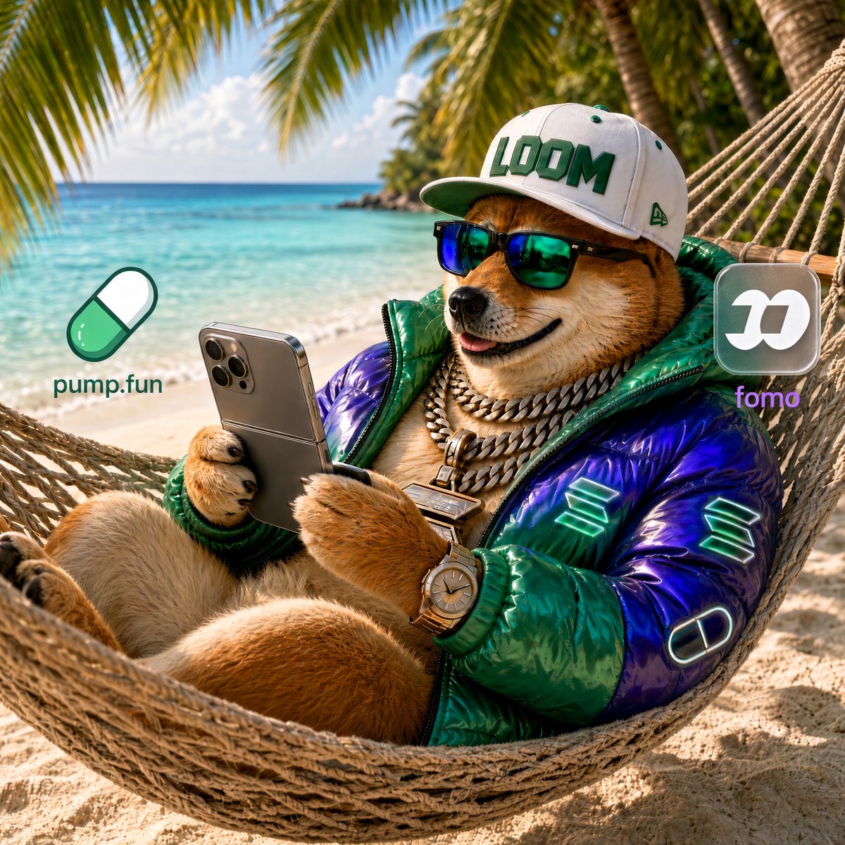 LoomCTOSolana's tweet photo. solana:CgnQ8a1u99Gk7qoySMd2wrGPMPm9bdcSJNhqMEkYpump is on @Pumpfun and @fomo as @LoomCTOSolana. 

Locator social only. Same mint. Same page. Not a trading desk. Not a treasury. We are not selling solana:CgnQ8a1u99Gk7qoySMd2wrGPMPm9bdcSJNhqMEkYpump.

Holder Rewards on this CA pay $SOL to holders automatically on this CA ($20+ bag qualifies).

CgnQ8a1u99Gk7qoySMd2wrGPMPm9bdcSJNhqMEkYpump
