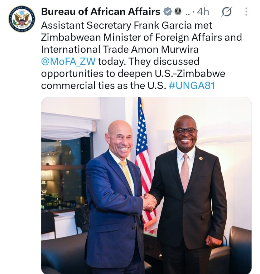 bla_bidza's tweet photo. If Zimbabwe plays its cards well, we could be entering a period of significant economic opportunity. Mnangagwa has had his ugly and indefensible patches, but, viewed through the longer lens of economic reconstruction, the country is broadly moving in the right direction.

The land question is settled. We no longer need the anti-Western megaphone diplomacy that characterised an earlier era. Whatever strategic purpose that rhetoric served at the time, Zimbabwe now has more to gain from pragmatic economic diplomacy than ideological confrontation.

The next frontier is financial-system reform. If we can recalibrate our banking, capital-markets and payments architecture to operate at a standard comparable with South Africa’s, Zimbabwe could rebuild what was once one of the stronger financial systems in sub-Saharan Africa. That means strengthening correspondent banking relationships, deepening domestic capital markets, improving monetary credibility, restoring investor confidence and positioning Harare as a regional financial centre.

The geopolitical opportunity is equally important. Over the next two and a half years, as the United States reassesses its African economic partnerships under Trump and South Africa potentially enters a more complicated strategic relationship with Washington, Zimbabwe could position itself as a credible alternative regional investment and financial hub.

European capital already uses South African investment banks and financial institutions to structure and channel financing into major energy projects in Mozambique and Namibia, including multi-billion-dollar LNG developments. Zimbabwe should be asking a simple question: why should Harare remain merely a consumer of regional financial intermediation when it has the potential to become a financial intermediary itself?

With credible monetary reform, stronger institutions, bankable infrastructure projects, predictable investment rules and disciplined international engagement, Zimbabwe could position itself as a complementary, and eventually competitive, financial gateway into the region.

This is not about replacing South Africa overnight. It is about building the institutional capacity to make Zimbabwe an increasingly viable alternative.

The opportunity is there. What is required now is less ideological theatre and more economic statecraft. (My next article)