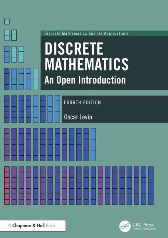KirkDBorne's tweet photo. DISCRETE MATHEMATICS (414 pages)

Download it (3rd Edition): https://t.co/8v7x5QsDzz
-or-
Buy it (updated 4th Edition): https://t.co/2il3zizhEH
-or-
Read it online…⤵️(quoted post below) https://t.co/E8adNhSBmF