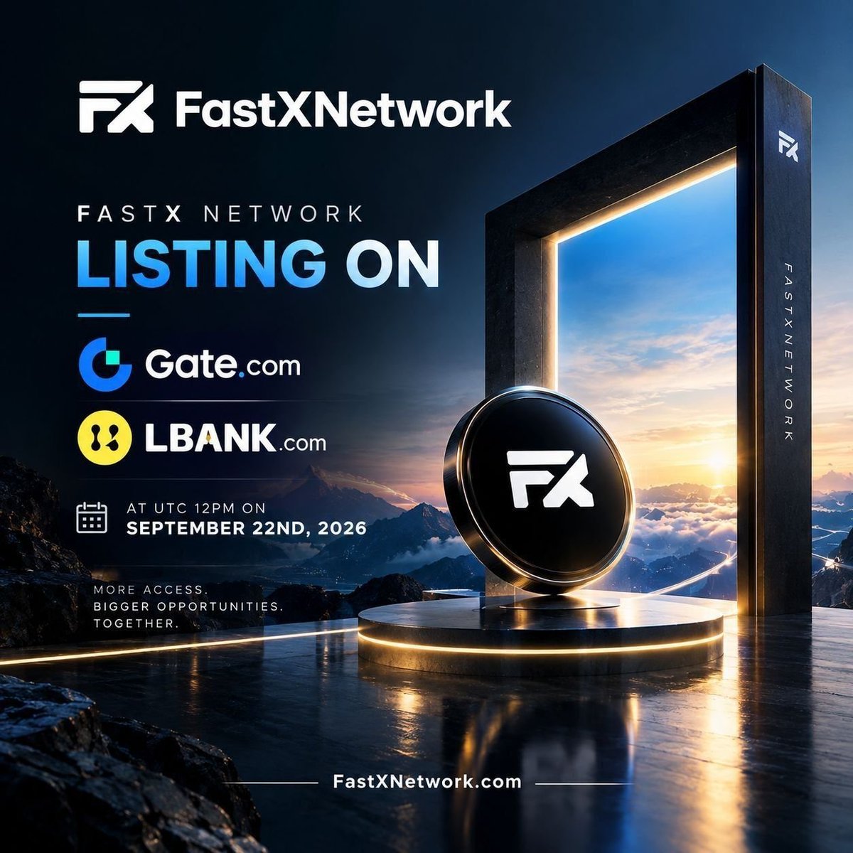 Ceeboy9162's tweet photo. The wait is over.....

$FXNW has now been officially listed on https://t.co/lcQAJyAuYK and LBank.

The listing adds two more exchanges where the token can be accessed and marks another important step for @FastXNetwork as the ecosystem continues to grow.

#AI https://t.co/15o9c1PYes