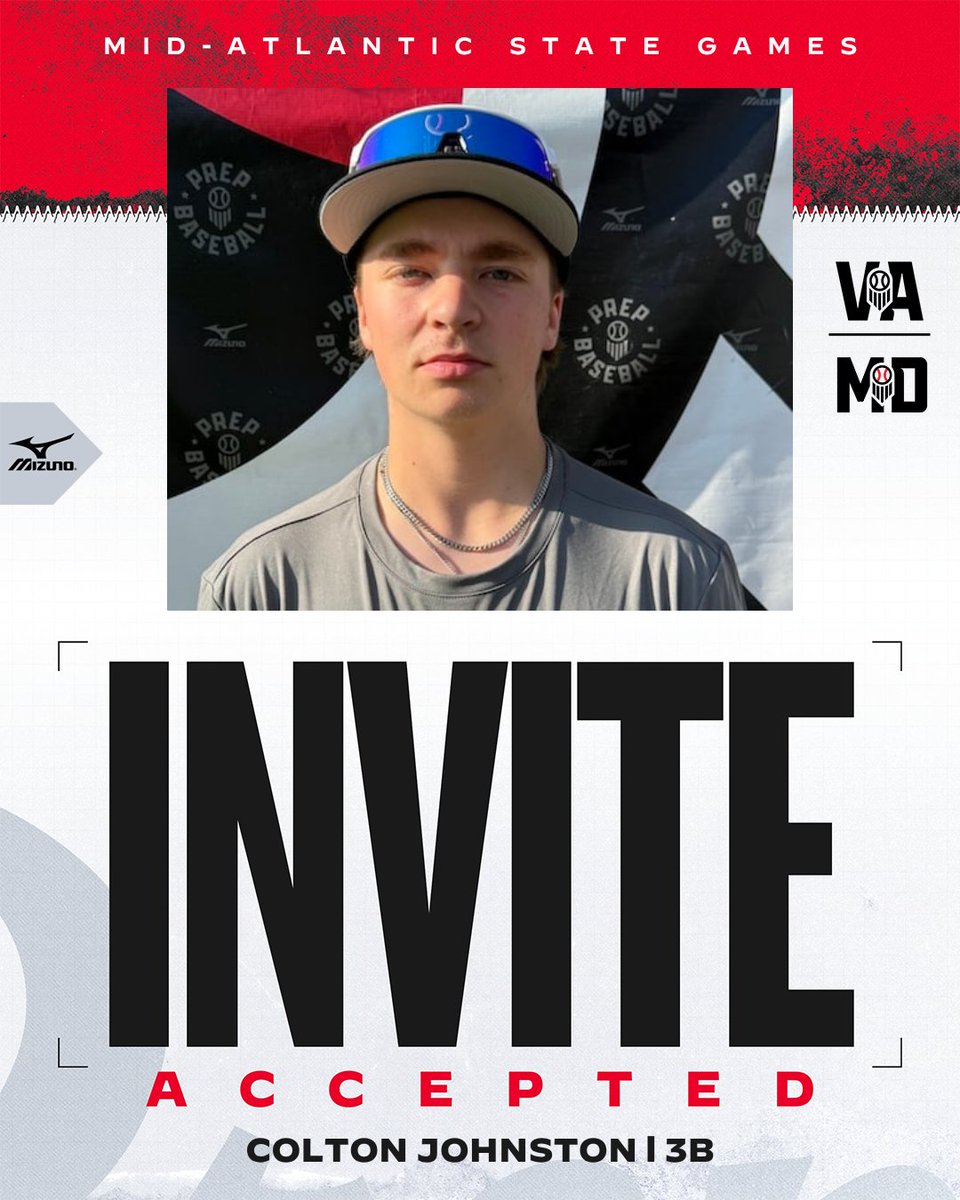 PrepBaseballVA's tweet photo. ⭐ Mid-Atlantic State Games Invite Accepted ⭐
These players are locked in for #MASG26
The blockbuster event of the fall in the Mid-Atlantic is sold out. https://t.co/GqSHQJ4OC4