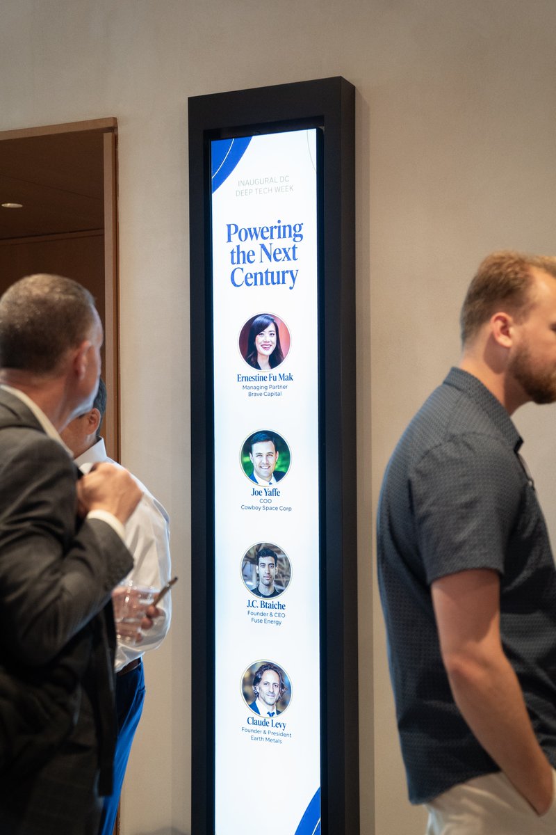 MilVetAngels's tweet photo. MVA partnered with @brave_cap to host “Powering the Next Century,” a featured main-stage session at the inaugural hashtag #DC @deeptechweek ⚛️ ⛏️🛰️

Energy is no longer just an economic issue. It is a foundation of national power. https://t.co/o6Bl9IBP4v
