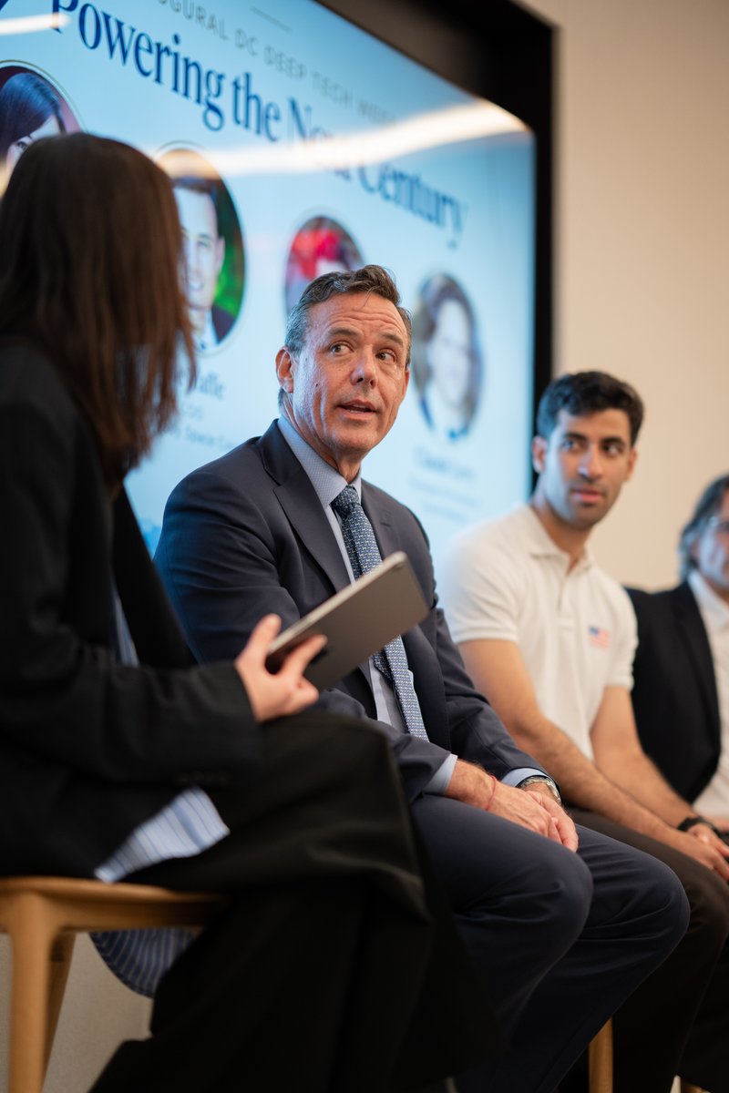 MilVetAngels's tweet photo. MVA partnered with @brave_cap to host “Powering the Next Century,” a featured main-stage session at the inaugural hashtag #DC @deeptechweek ⚛️ ⛏️🛰️

Energy is no longer just an economic issue. It is a foundation of national power. https://t.co/o6Bl9IBP4v