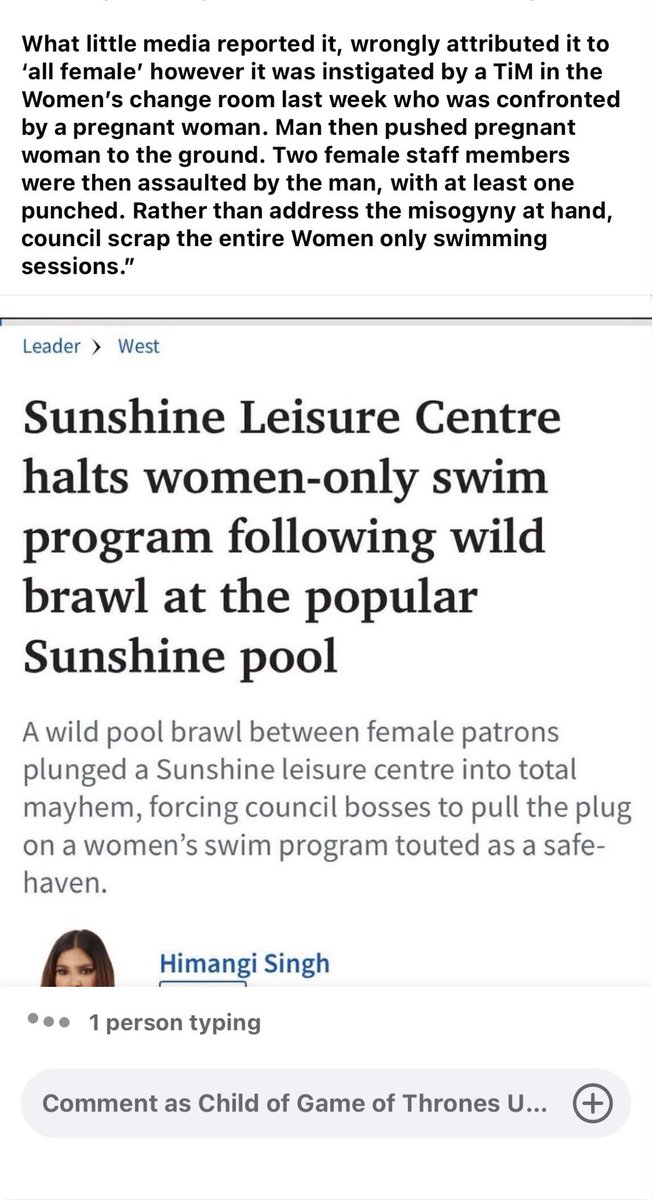 SoldierCrabHunt's tweet photo. @himangireports brawl btwn female patrons? One was not female was he though? Are you being an ignorant slut by choice or is it your Indian scammer genes kicking in? https://t.co/ZVSNhYyhAE