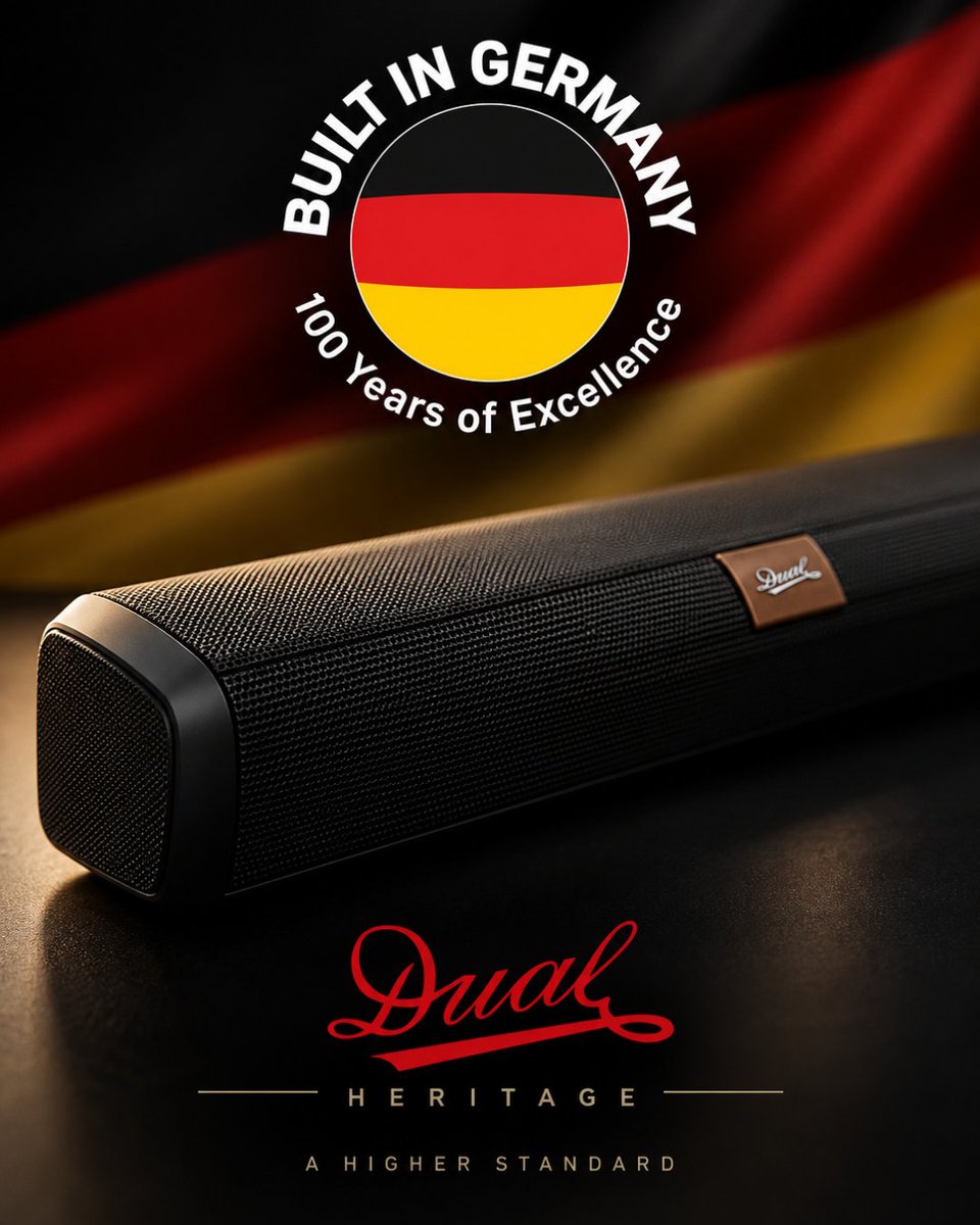DualElectronics's tweet photo. Where #heritage meets precision.
The Dual Heritage #SolideOne is manufactured in Germany, bringing together thoughtful engineering, timeless design, and modern home audio. Learn more at https://t.co/98PSzIU9T3 🎶 https://t.co/EqUBZJN8k1