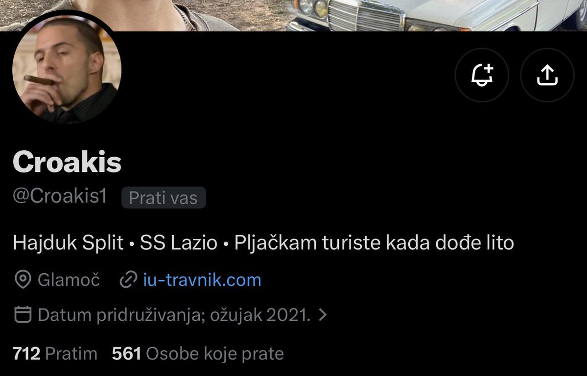 sanaderkanader's tweet photo. Dan 6 random osoba koje su iz nekog razloga pun kurac tvrde:

Twitter korisnik Croakis🇧🇦 https://t.co/r25eBN7hXo