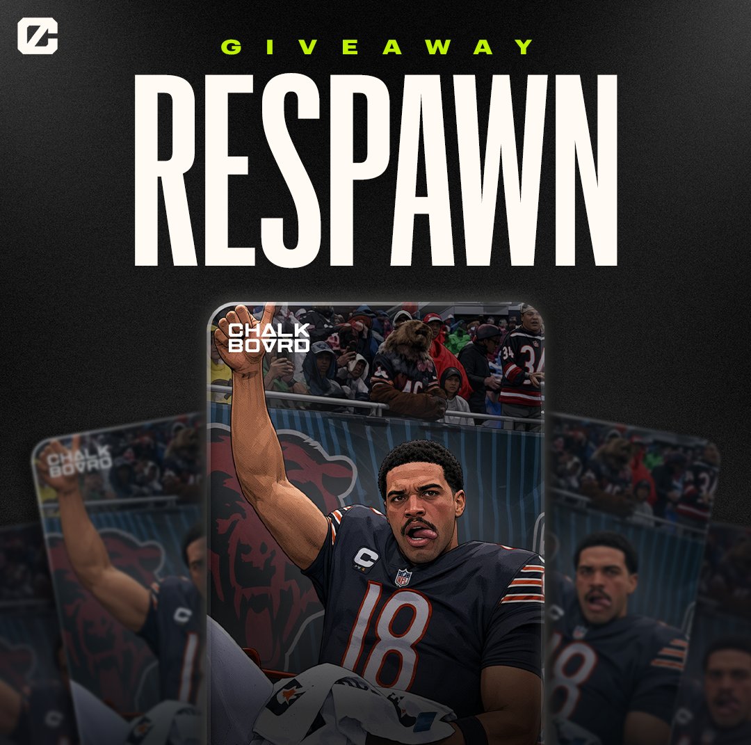 ChalkboardHQ's tweet photo. New Respawn Card Just Dropped 💅 

We're gonna give away 10 of em today! To enter, just repost &amp; reply with the following:

▪️ Your Chalkboard username     
▫️ A pic of a past losing entry https://t.co/GrzoSl6mNU