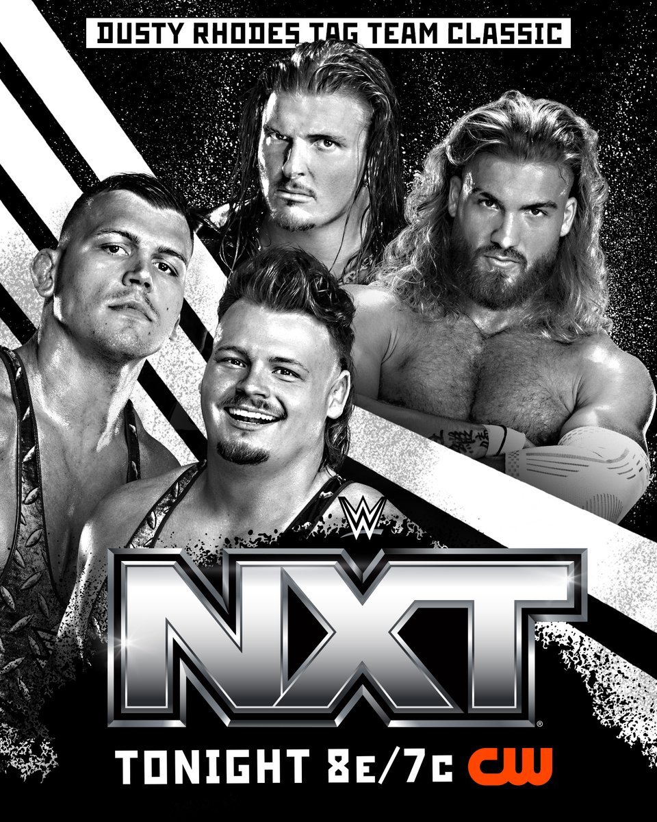 JaxOnEvolve's tweet photo. NXT DEBUT TONIGHT 

DUSTY RHODES TAG TEAM CLASSIC LFGGG https://t.co/ZMUj7fEDVH