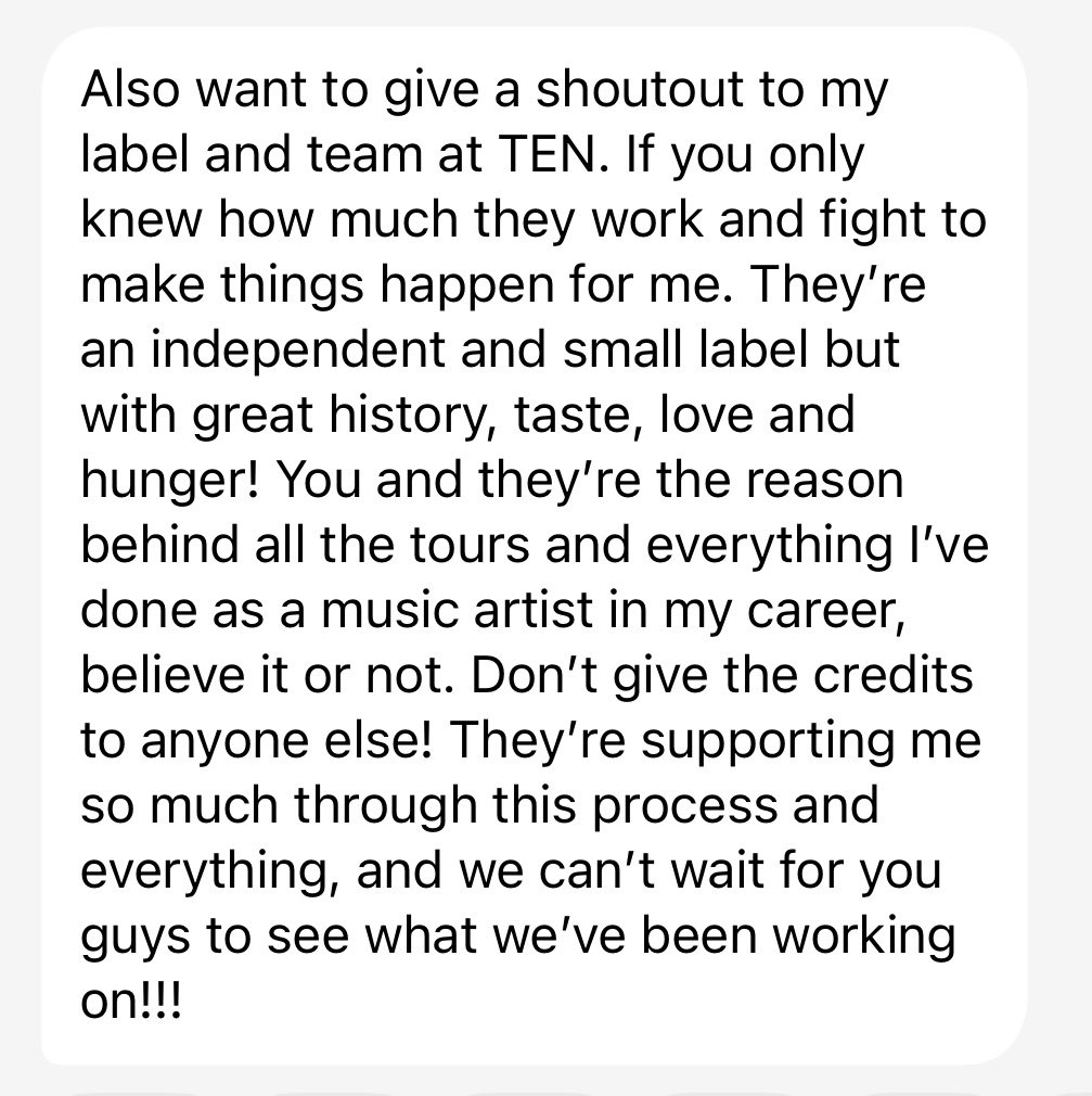 dumdreams_'s tweet photo. It’s possible that this is actually going work out for the best and if it does, then it might be time to actually believe him when he says TEN has his back. https://t.co/rJd80BnQe8