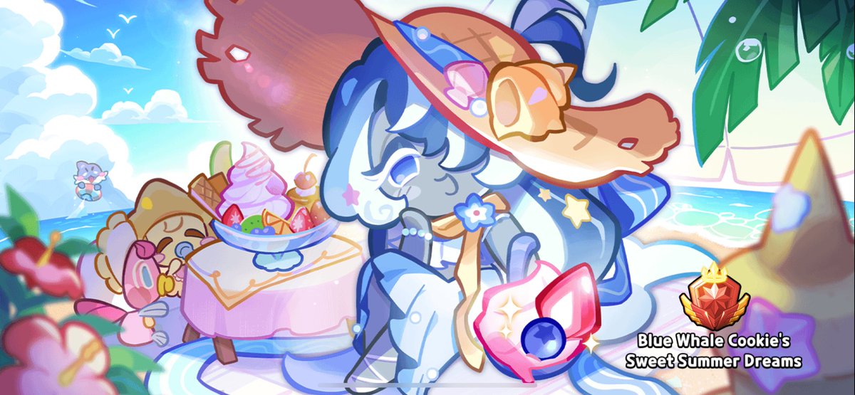 shieldoveryou's tweet photo. are there still any blue whale cookie fans left or am i too late to the party? 🤔
#crob #cookierun #bluewhalecookie https://t.co/Zsbu7DtHkm