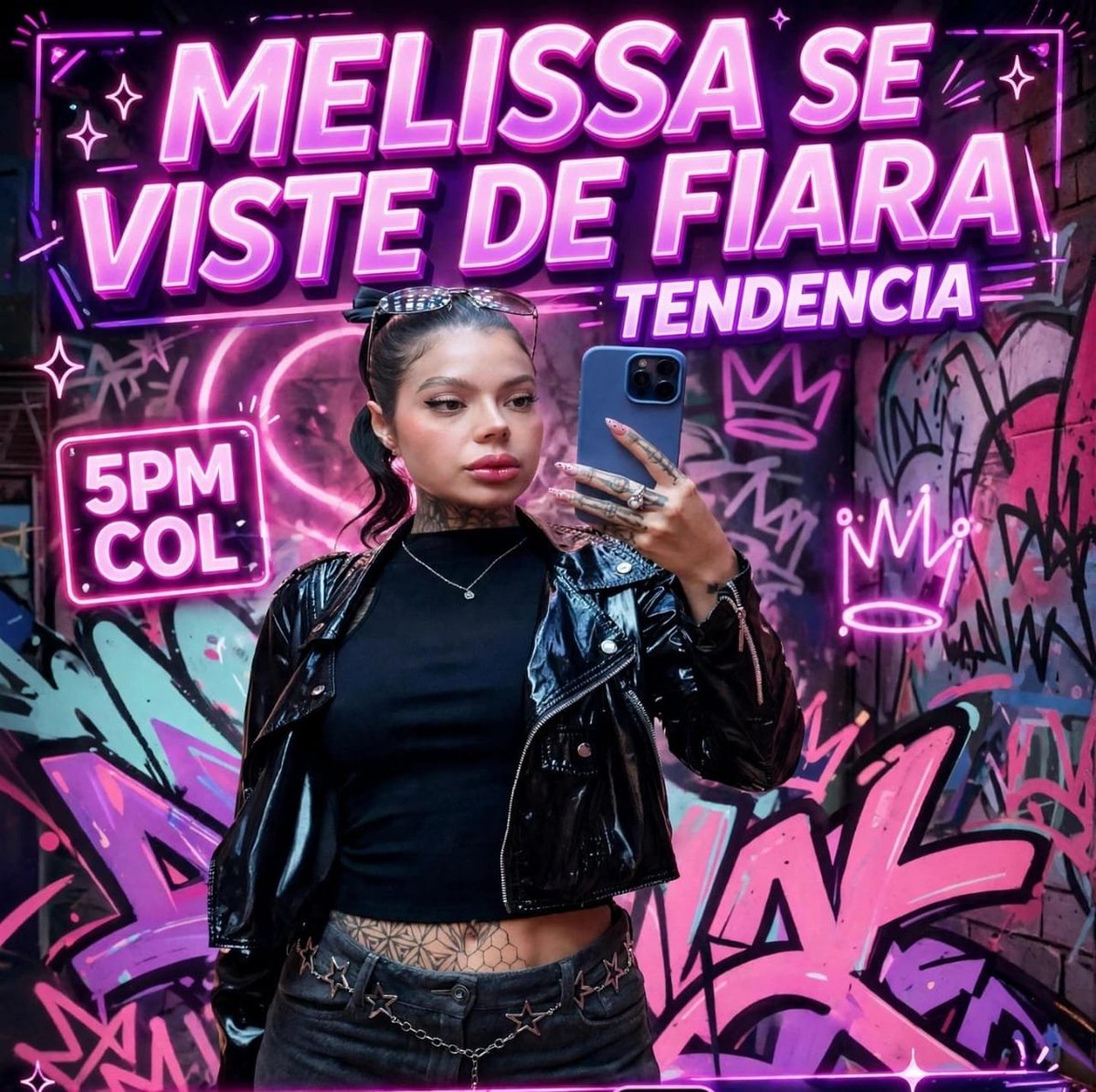 Alexandra11381's tweet photo. todos⁩ 
⚠️Tendencia HOY 5pm⚠️

Frase: MELISSA SE VISTE DE FIARA

Chicos por favor vamos a apoyar la tendencia, saquen sus mejores fotos 
#FamiliaGate #PandillaGateX https://t.co/JVE7eUHQpM