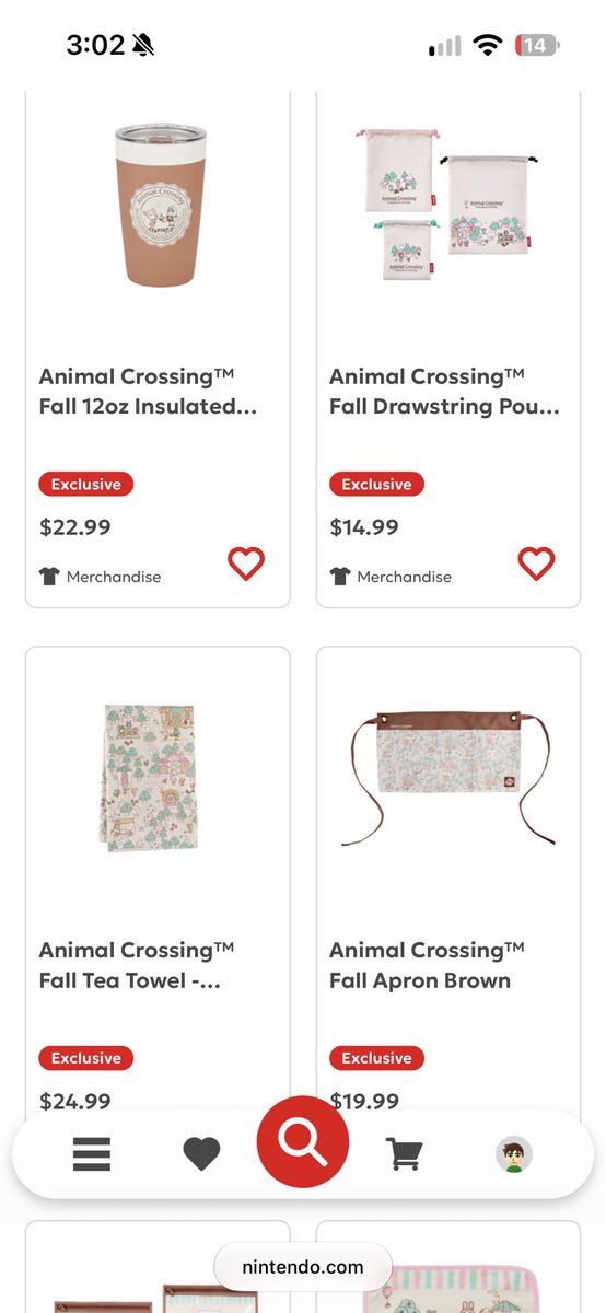 GabrielHorizons's tweet photo. The Animal Crossing fall collection just released online, it’s so cute!

Link: https://t.co/QymwKt9ZCZ https://t.co/FewPrsLXWW