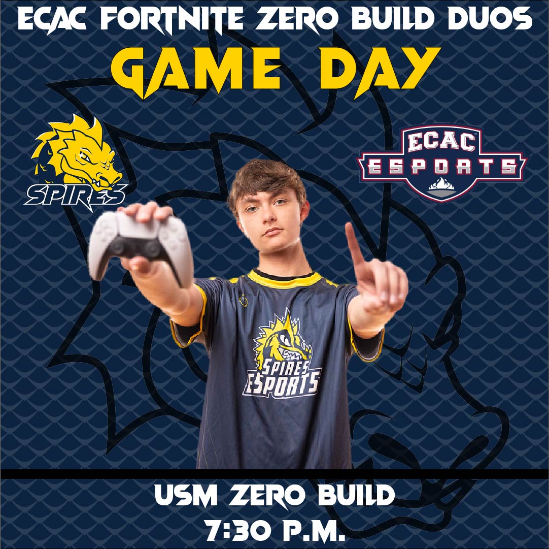 spiresesports's tweet photo. GAME DAY ❗️❗️❗️

USM Rocket League Blue takes on Wayne State College in their second NACE Swiss Match!

USM Zero Build Duos starts their season tonight in Week 1 of the ECAC.

Watch live tonight on Twitch!

#Rollspires https://t.co/2ZZTlXIIJ5