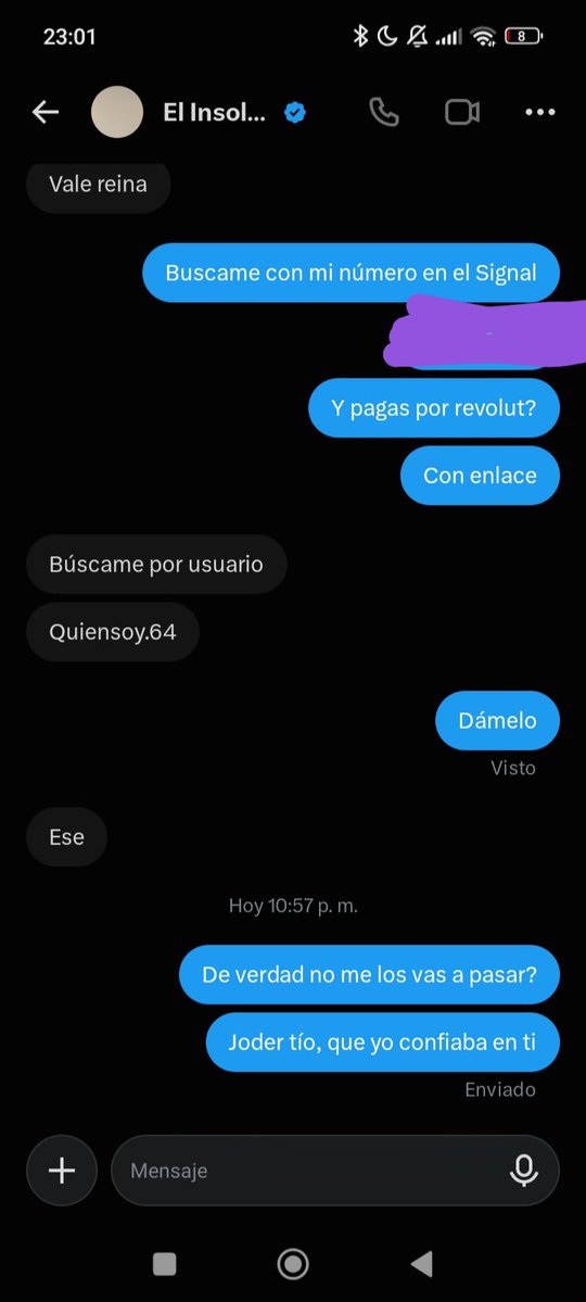 axaposnose's tweet photo. Este tío me ha estafado 50€ de servicio, tú eres un mierdas y no un sumiso financiero, puto pobre https://t.co/vhhE9PMlFM