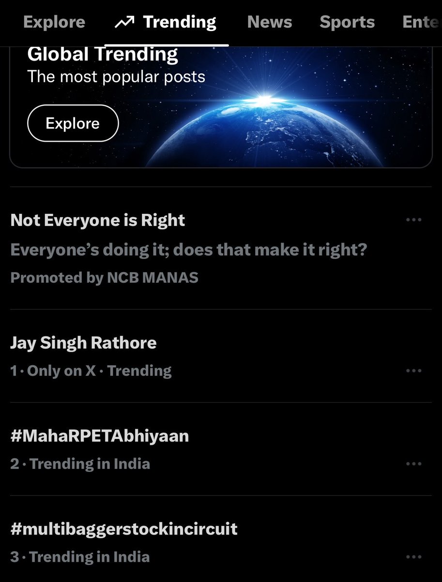 imrealking00's tweet photo. "Jay Singh Rathore" is trending on no.1 💀 https://t.co/oXwjQt60T8