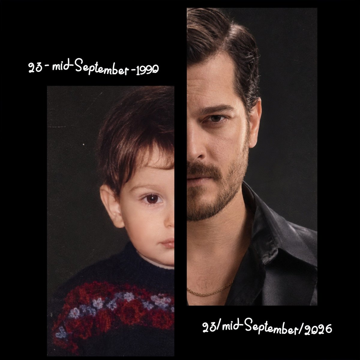 xlipf1_'s tweet photo. بيّن الماضي والحاضر 🩵🔝! 
SWEETEST WHEN YOU TURN 36 🩵🩵!
         SEPTEMBER | 23
- HAPPY NEW YEAR CHATAAYY 🩵🫧

#ÇağatayUlusoy https://t.co/SvXGQrKgJ5