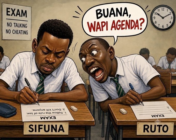 WycliffeBaba's tweet photo. @lindahoguttu He is behaving like ruto and company https://t.co/AVpZRvp2LT
