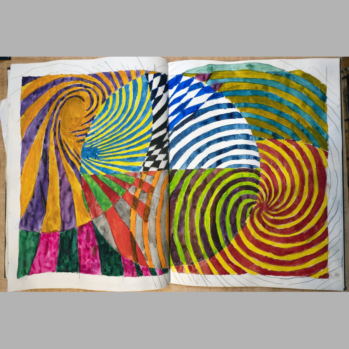 lorenmunkstudio's tweet photo. A page from the sketch book. #jameskalmreport #jameskalmroughcut #lorenmunk #kalmsees https://t.co/AOwSTIZZq9