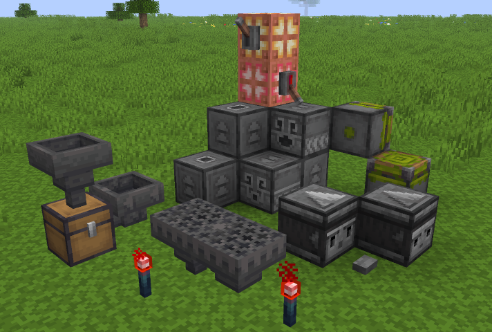 harubits_'s tweet photo. Some Redstone components for my Resource Pack
#minecraft #resourcepack https://t.co/NulEaCO3Xm