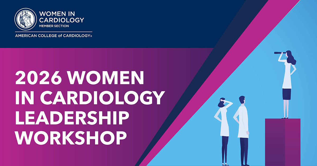Cardiology's tweet photo. Will we see you at the #ACCWIC Leadership Workshop? We know for sure Drs. @DrJenniferCo_Vu and @gina_lundberg will be there!
๐๏ธ Oct. 4
โ 9 am
๐ #ACCLegConf
๐ค Strategic Leadership for Lasting Impact
Let us know you're attending!๐ https://t.co/wATqJSPFSd #WomenInCardiology https://t.co/5M1NId0E04