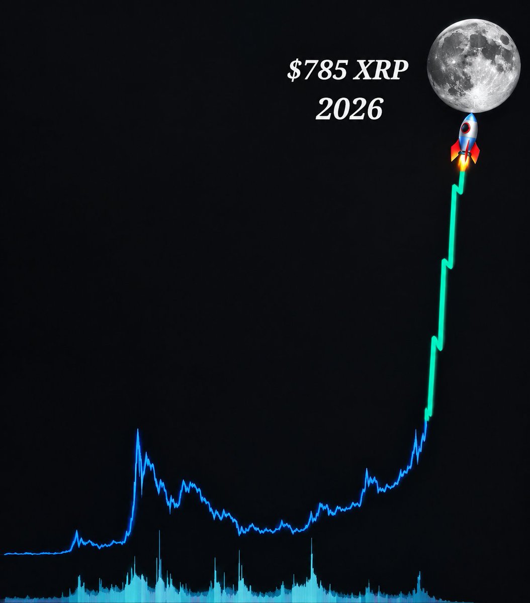 Rose_xao's tweet photo. $XRP $0.006 → $3

A 500X move

2017–2018.

The same 500X move from $1.57 today would place $XRP at approximately:

$785

$785 $XRP sounds impossible today.

So did $3 when $XRP was $0.006. https://t.co/ZZKBzItb0R