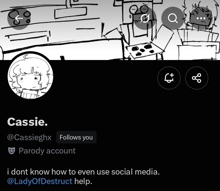 LadyOfDestruct's tweet photo. “ cass finally has an account~ she won't post daily since she really doesn't know how to use social media a lot•́⁠ ⁠ ⁠‿⁠ ⁠,⁠•̀  ” https://t.co/cfA5IYTe81