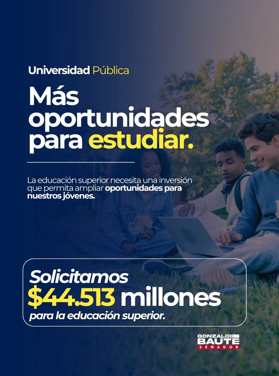 GonzaloBaute's tweet photo. 1/3

Estas fueron las 9 proposiciones que radicamos al Presupuesto
General de la Nación 2027 a favor de Barranquilla y el Atlántico. https://t.co/baNiPGu9lx