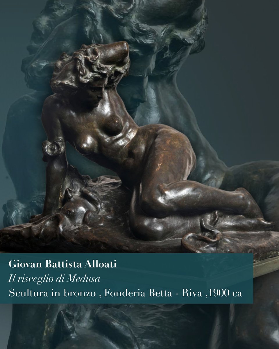 ArtemidePr's tweet photo. Protagonist | #AMART 2026 presenta Arcuti Fine Art.

Ad Amart, #ArcutiFineArt presenterà, tra le opere selezionate, 𝙄𝙡 𝙧𝙞𝙨𝙫𝙚𝙜𝙡𝙞𝙤 𝙙𝙞 #𝙈𝙚𝙙𝙪𝙨𝙖 di Giovan Battiesta Alloati, realizzata dalla Fonderia Betta – Riva intorno al 1900.

https://t.co/bndo6S7cA1

#mostra https://t.co/dXQ8tDmNEz