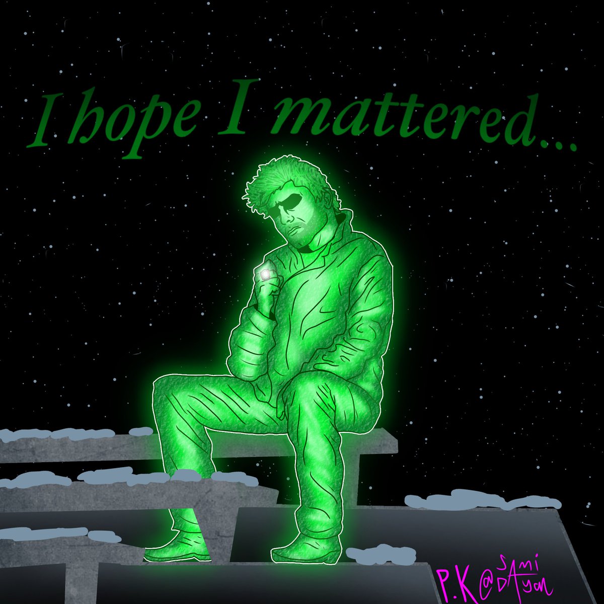DayalSami's tweet photo. “I hope I mattered” 

#lanterns #fanart #haljordan https://t.co/kIo4gQHWrU