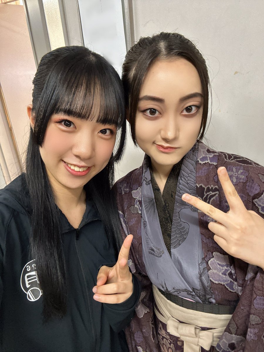 azukikato's tweet photo. #朧ミュ2026 #朧炎ノ刻
A班の菜里亜さん、ともさん、村田さん、河野りょうたさん！
こちらもALTあります🥲 https://t.co/B1fRy6MRnm