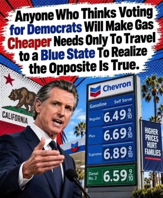 WayKuy4truth's tweet photo. A short while ago, Democratic politicians were pushing for higher gas prices to force us all to drive electric cars. Now they are pretending to want lower gas prices. https://t.co/cxHDnndHXk