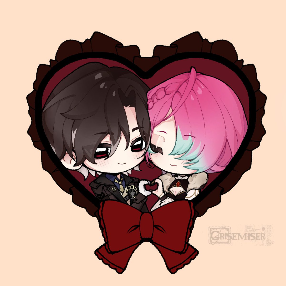 ashveilspouse's tweet photo. they are this size 🤏
🎨: @/grisemiser on ttk.
#yumetwt #hsr #yumeship #mrreca https://t.co/NhIPC2gMJn