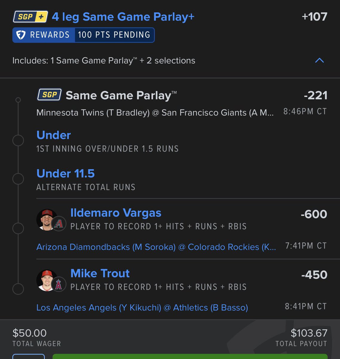 DrRobinBets2025's tweet photo. โพ๏ธ MLB DOUBLE UP โพ๏ธ
4 legs. MLB ONLY. EVEN MONEY. ๐ฐ
just a straight-up DOUBLE UP!
Letโs cash this one and run it back! ๐ฅ
#MLB #MLBPicks #SportsBetting #DrRobinBets https://t.co/jucMinwZxI