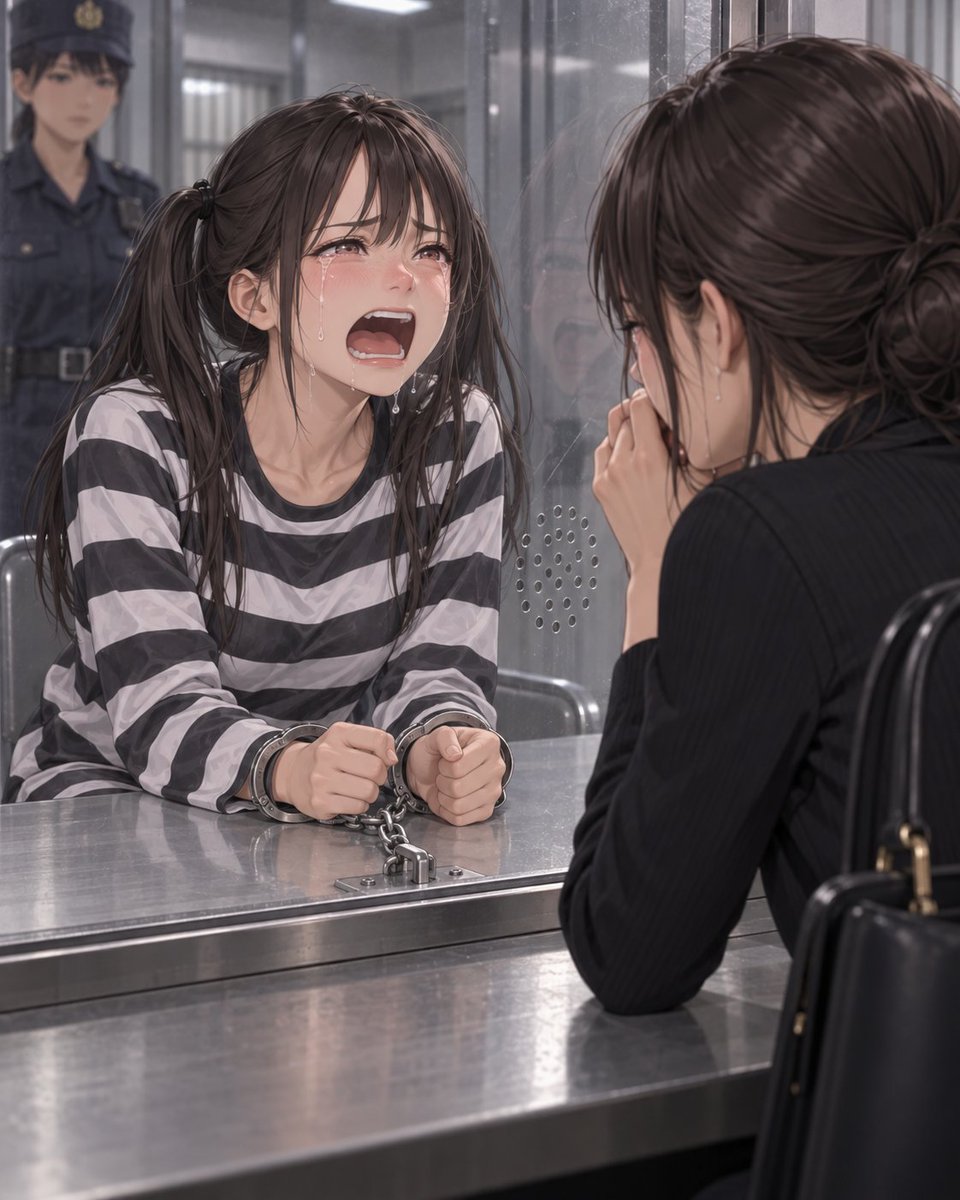 sendaengine's tweet photo. 「助けてよ！　お姉ちゃん！」
「何でもするって、今言ったじゃん！」
「だったら今すぐここから出してよ！」
「痛っ！　なに！？　やめて！」
「いや！　離して！　離してよ、看守さ���！」
「いや！　戻りたくない！」
「雑居房も独房も、もういや！」
「もう嫌あぁぁぁぁっ！！」 https://t.co/scUFwlStok
