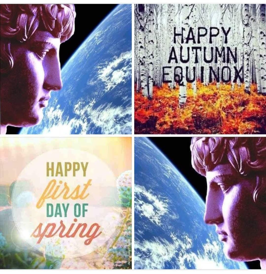 antinousgaygod's tweet photo. 🪷 The September #Equinox occurs at 00:05 UTC on 23 Sept. Depending on where you live on Earth, Autumn is coming or Spring is coming. For #Antinous, all points in space are "here" & all moments in time are "now". #Homotheosis transcends space-time dimensions: https://t.co/0YQuTzLtp0
Happy #AutumnEquinox to all followers in the Northern Hemisphere!
Happy #FirstDayofSpring to all followers in the Southern Hemisphere!
#FallEquinox #SpringEquinox #AutumnalEquinox #VernalEquinox #FirstDayofAutumn.🪷