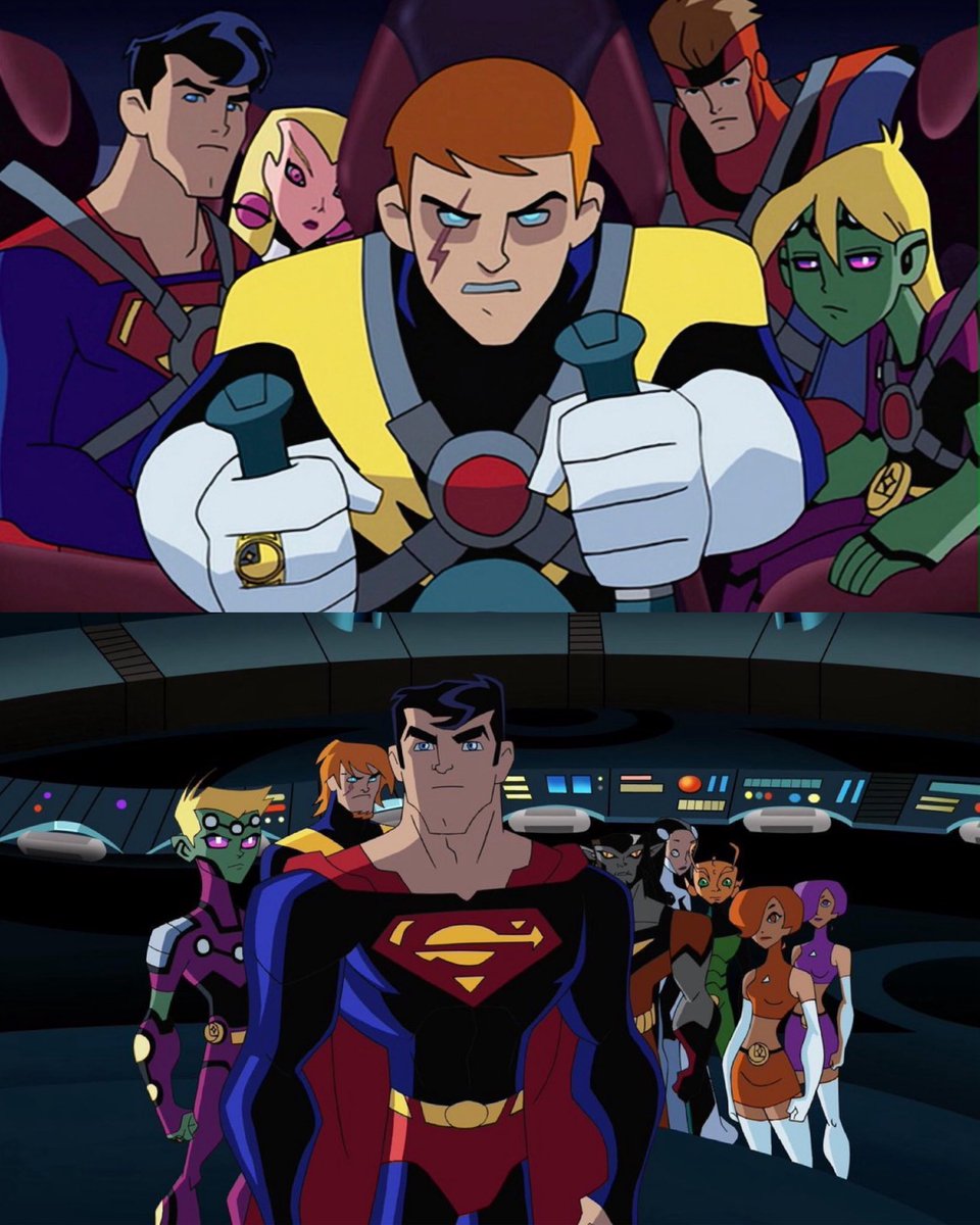 ToonHive's tweet photo. 20 years ago today, ‘Legion of Super Heroes’ premiered on Kids WB. https://t.co/8H5vWi96T7